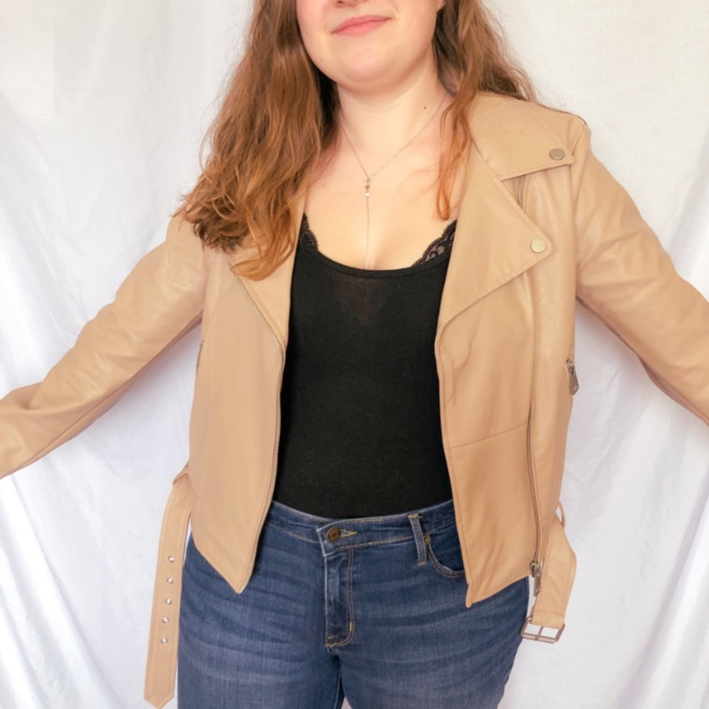 Vegan Leather Jacket